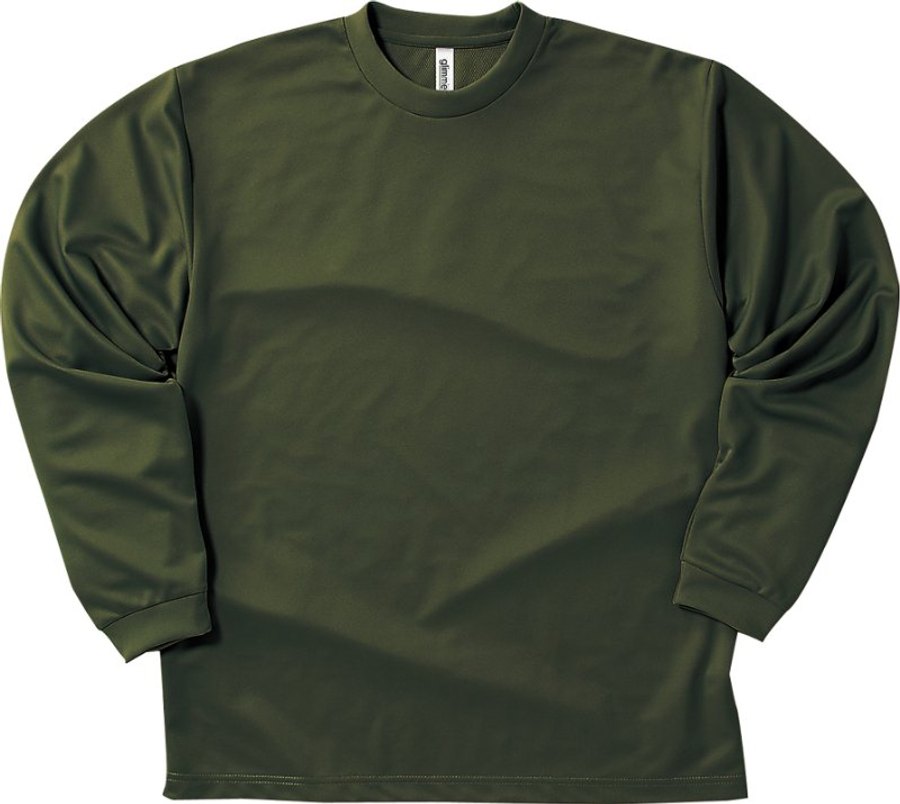 glimmer 00304-ALT 4.4オンス ドライロングスリーブTシャツ