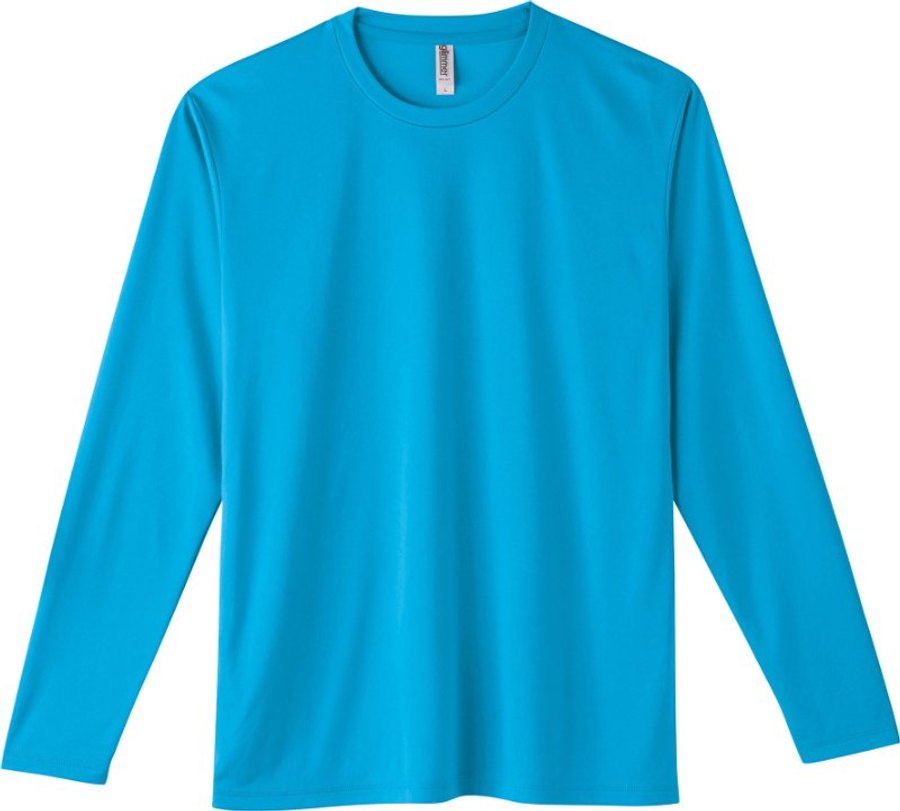 glimmer 00352-AIL 3.5オンス インターロック ドライ長袖Tシャツ