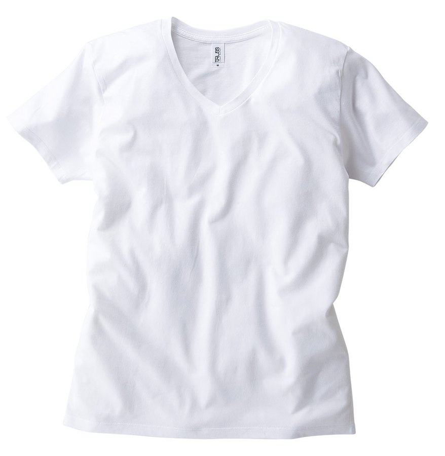 TRUSS SFV-113 スリムフィットVネックTシャツ