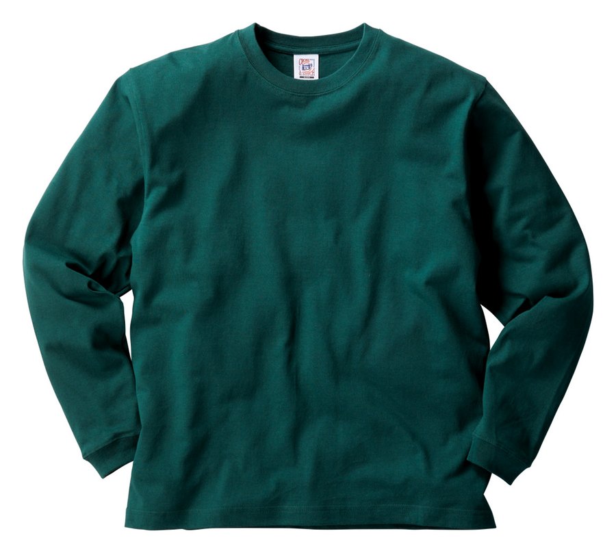TRUSS RL1216 オープンエンドマックスウェイトロングスリーブTシャツ(リブ有り)