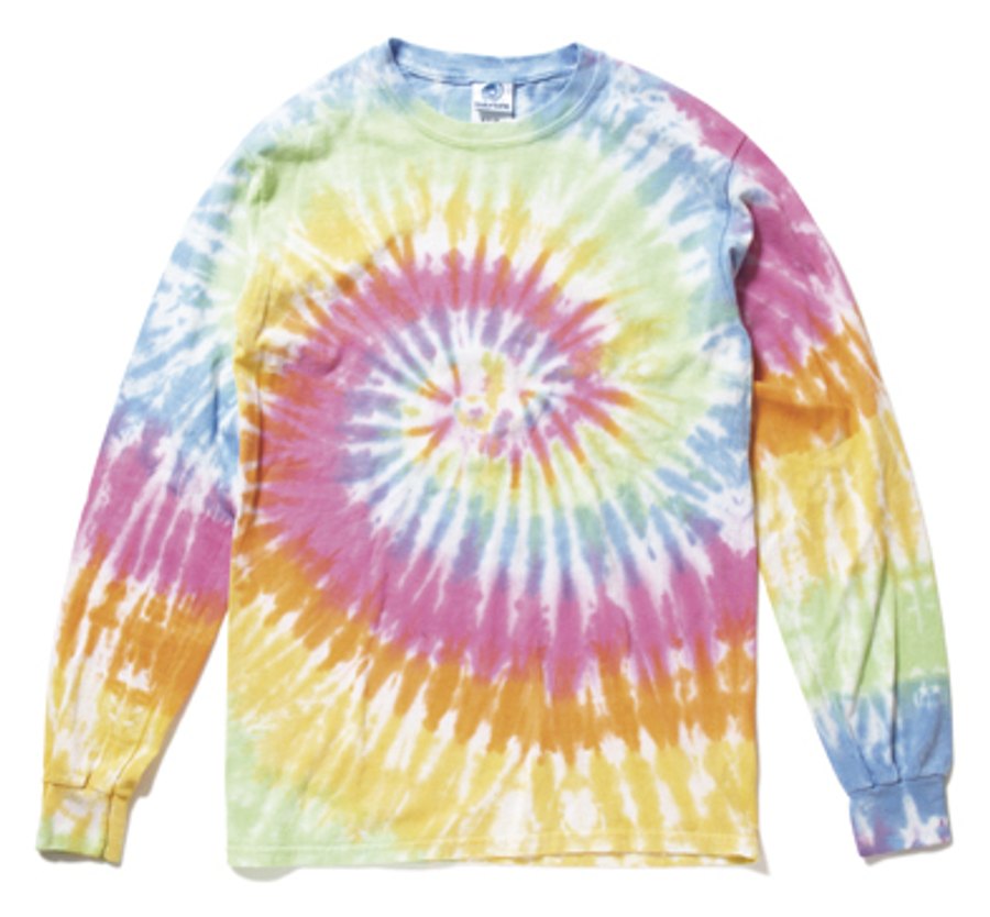 US-The Colortone-TD2000-タイダイロングスリーブTシャツ