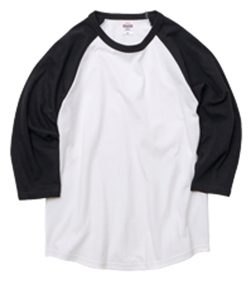 United Athle 5045-01 5.6ozラグラン3/4スリーブTシャツ