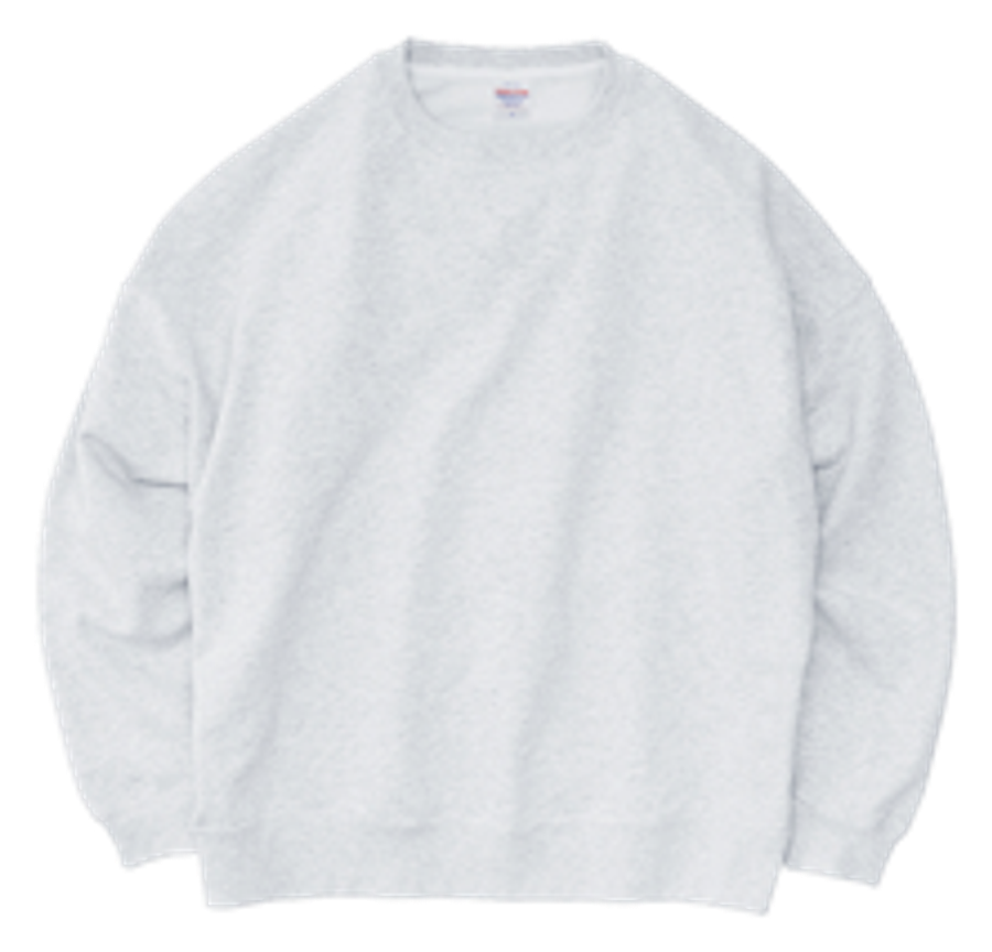 United Athle 5205-01 10.0oz ビッグ クルーネック スウェット