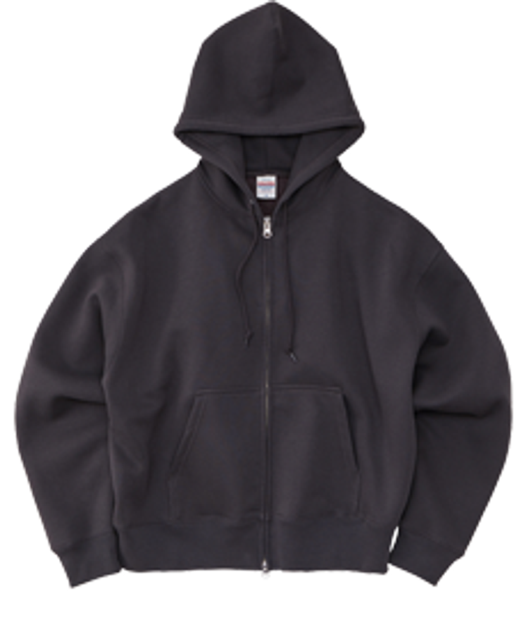 United Athle 5621-01 10オンスT/C BOXスウェット ZIPパーカ