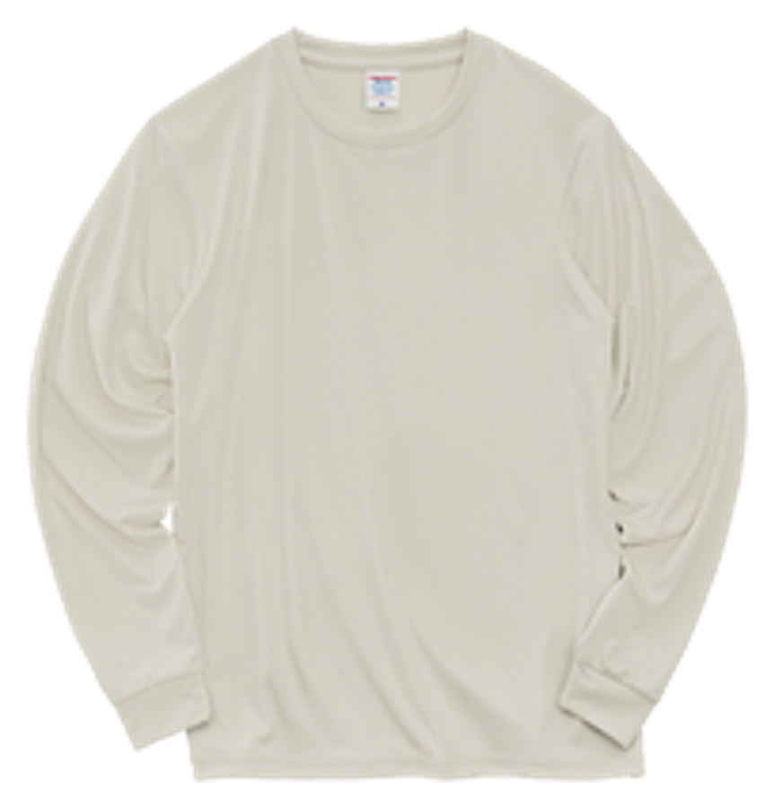 United Athle 5709-01 4.4ozドライスムースRP L/S Tシャツ