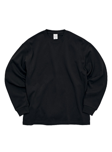 United Athle 4422-01 9.1オンス マグナムウェイト ビッグシルエット ロングスリーブ Tシャツ（2.1インチリブ）