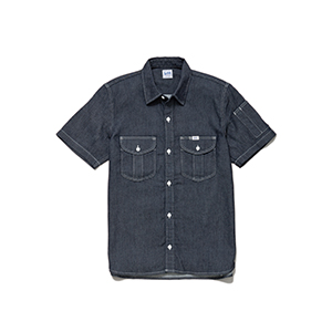 Lee WORKWEAR LWS46002 Leeメンズワーク半袖シャツ