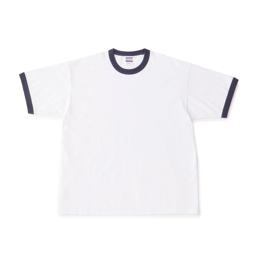 GOAT 9030 SHORT SLEEVE RINGER TEE 7oz