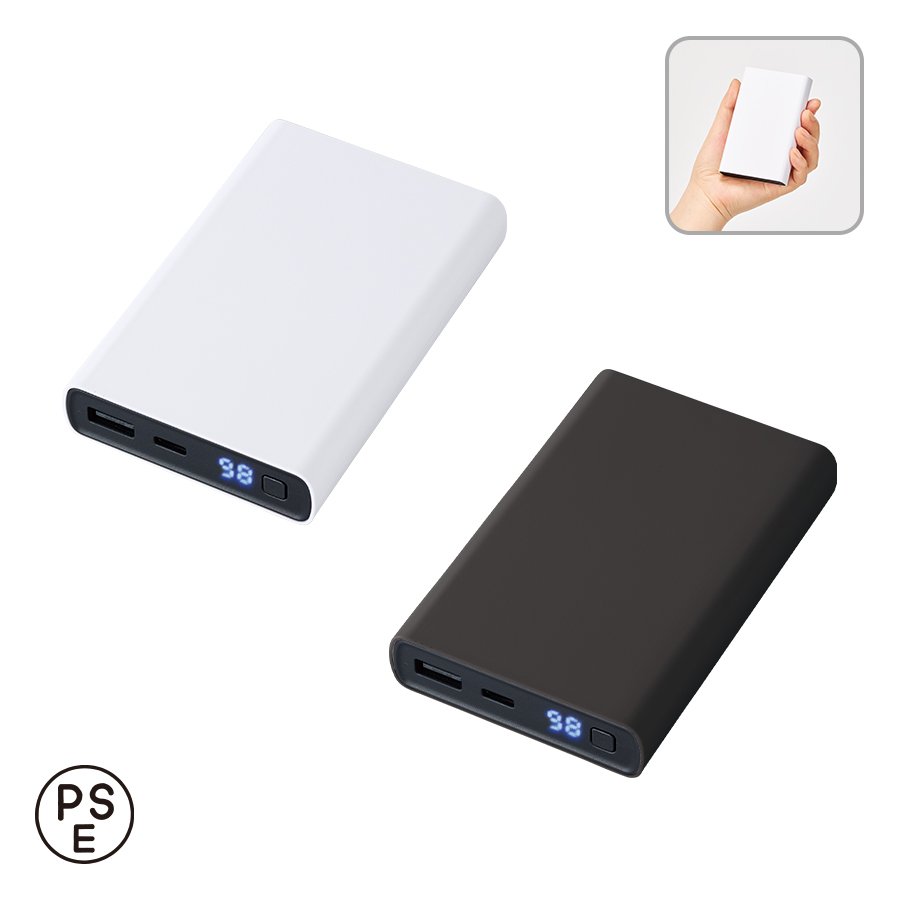 MARKLESS TE-0023 モバイルチャージャー10000 デジタル表示付