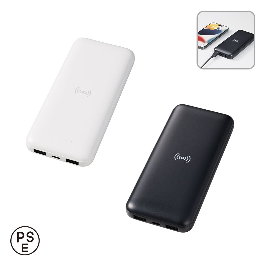 MARKLESS TE-0024 ワイヤレスシンプルモバイルチャージャー10000