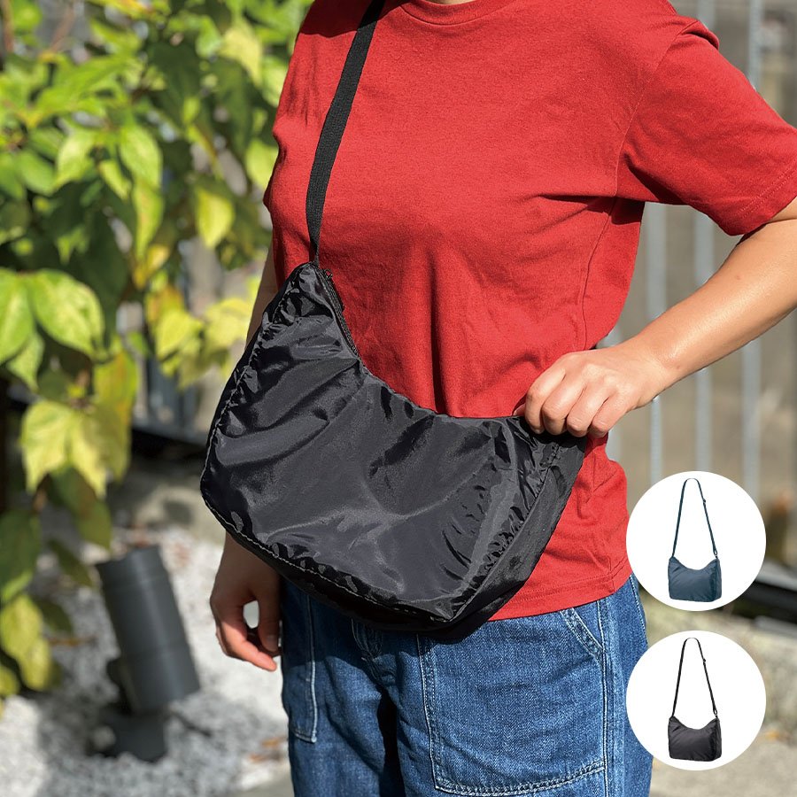 MARKLESS TR-1364 ラウンドポリショルダーバッグ