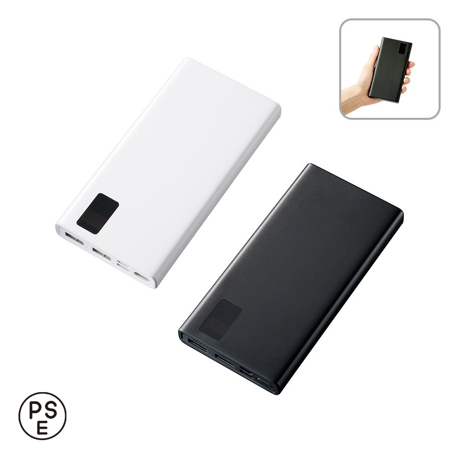 MARKLESS TS-1684 モバイルチャージャー10000 フラット