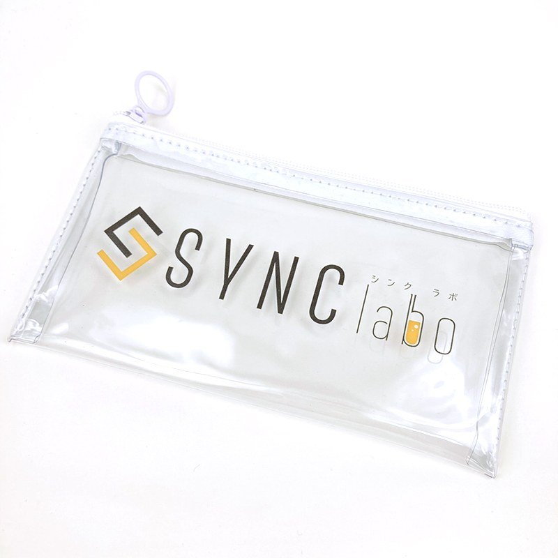 SYNC LSG78 クリアフラットポーチ