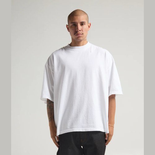 US-shaka wear-G-DYE_DROP-7.5 oz Garment Dye Drop Shoulder T-Shirt