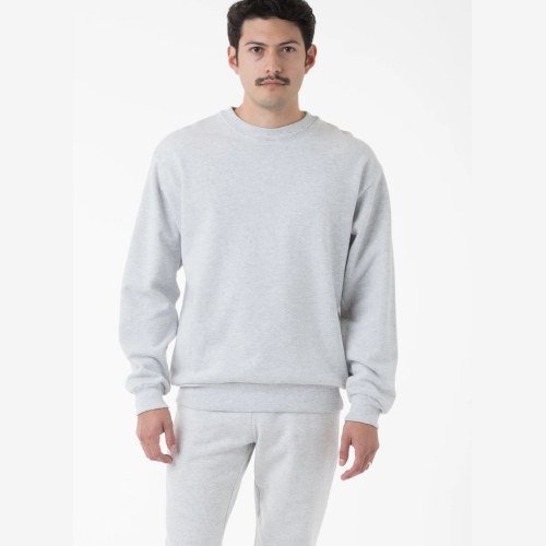 US-los angeles apparel-HF-07-L/S Heavy Fleece PO Crew 14 oz