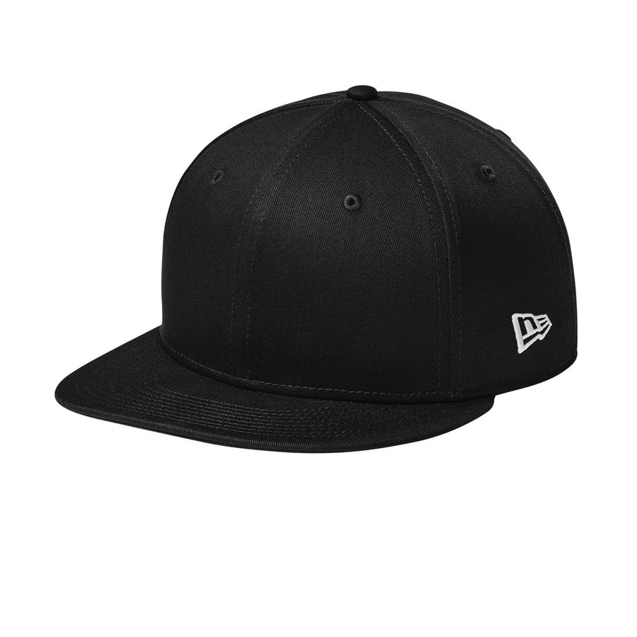 US-new era-NE400-NE400 Flat Bill Snapback Cap
