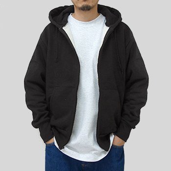 US-CAMBER-F0131-12.5oz 裏サーマル ジップパーカー