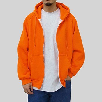 US-CAMBER-F0531-7.5oz 裏サーマル ジップパーカー